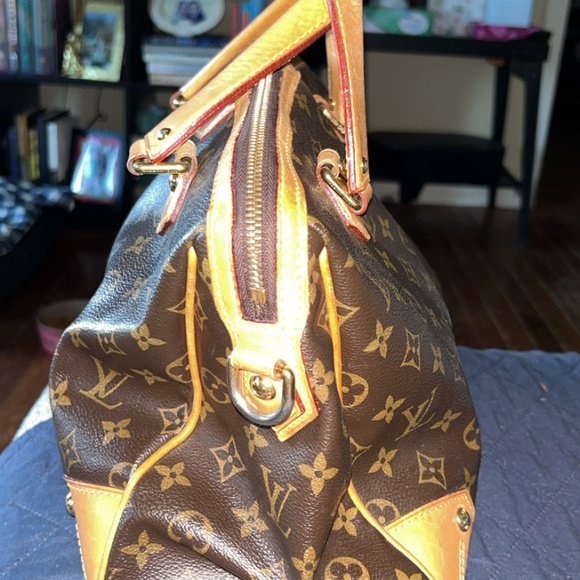 Excellent used vintage Louis Vuitton tote shoulder bag - Picture 3 of 16